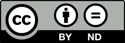 This work is licensed under a Creative Commons Attribution-No Derivative Works 3.0 Unported United States License.
